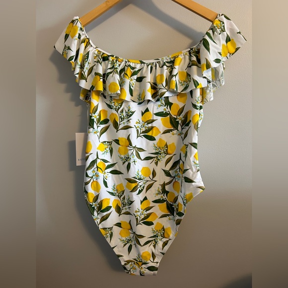 NWT Betty Jade Swim Suit XL (on or off shoulders) - Picture 2 of 4